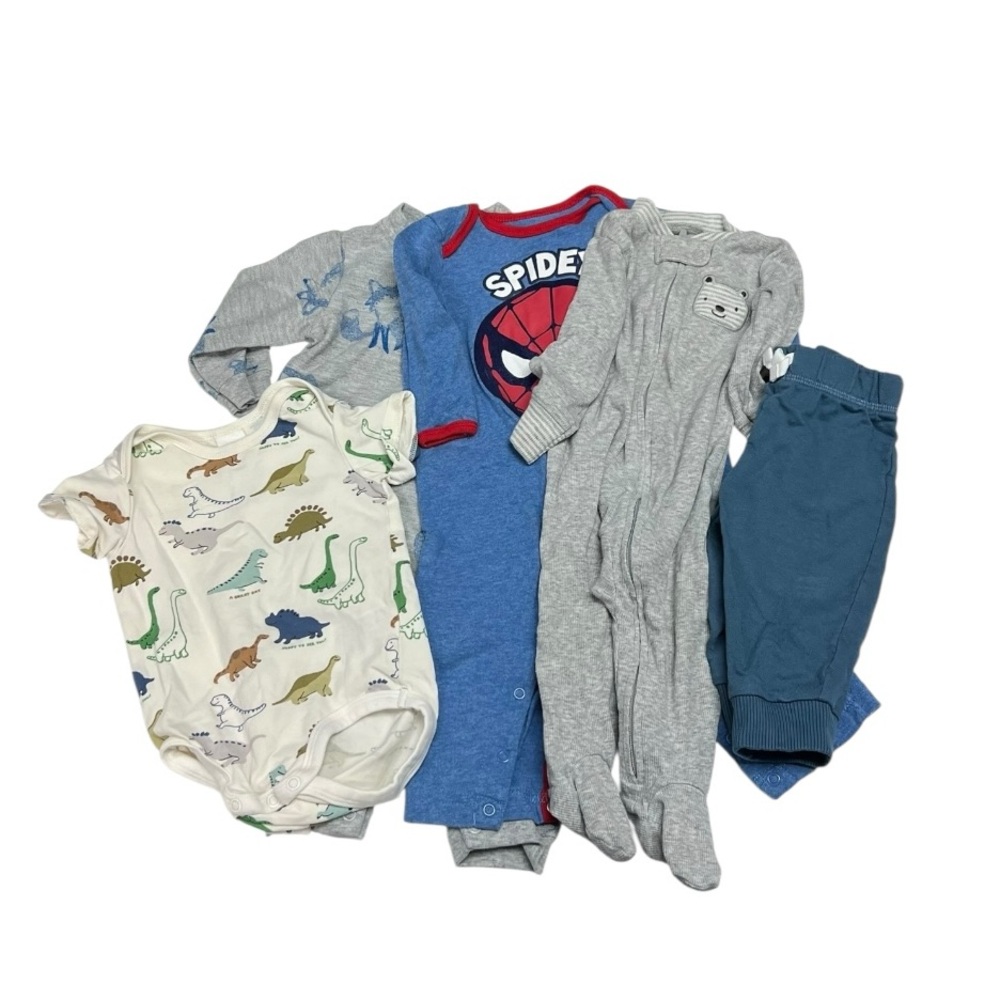 One Pieces Bundles - Blue, Gray, White